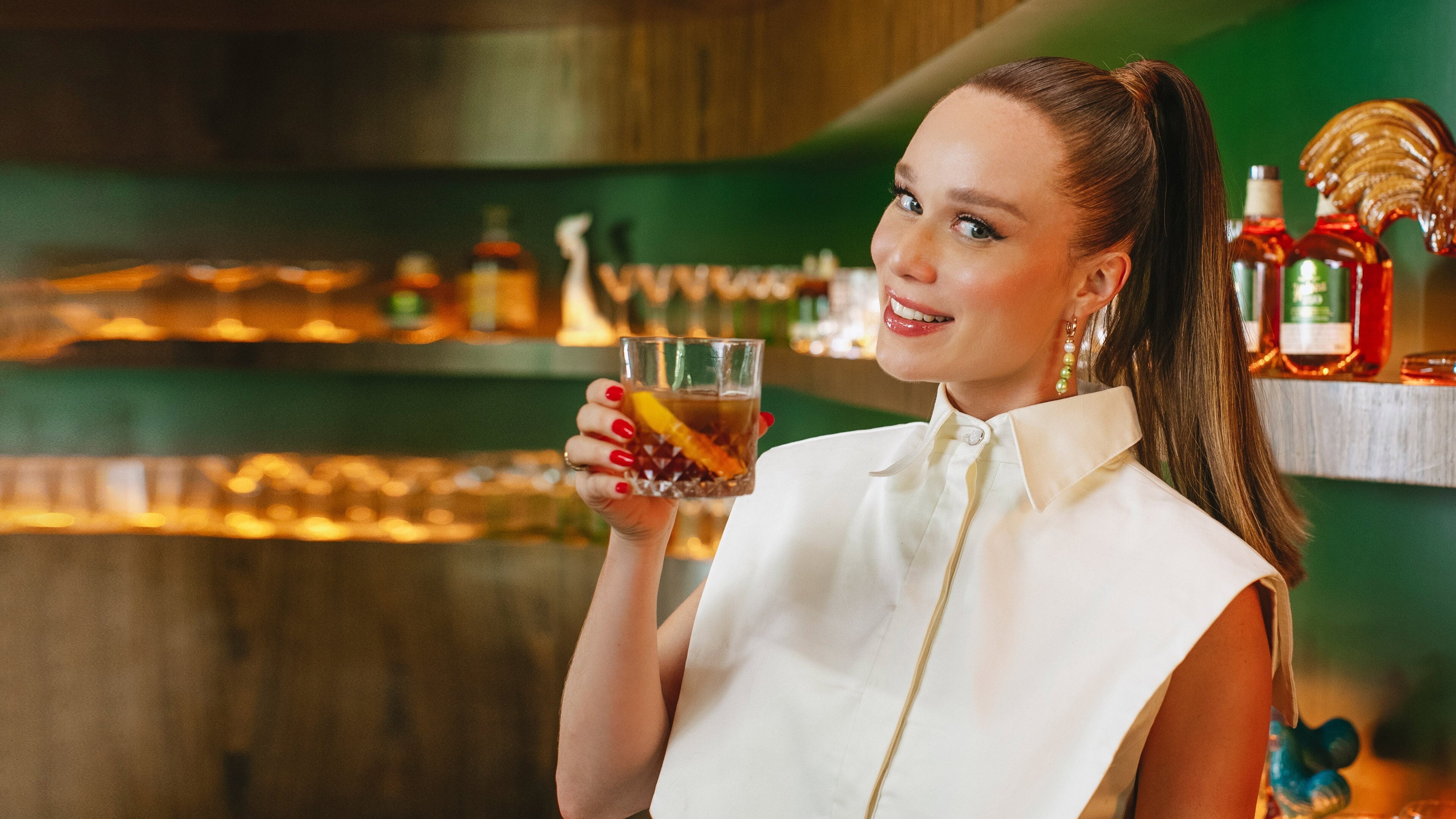 Cena de Happy Hour com Mariana Ximenes