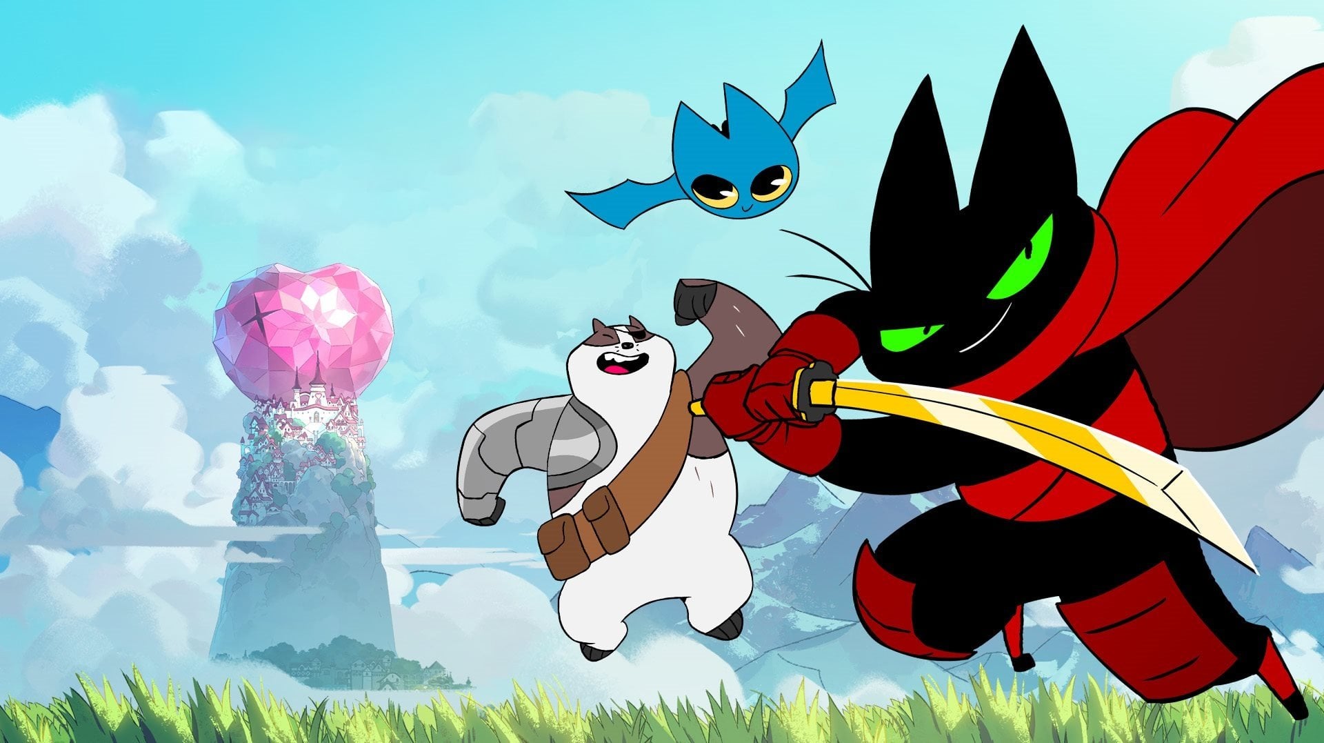 Cena de Mao Mao: Heróis de Coração Puro