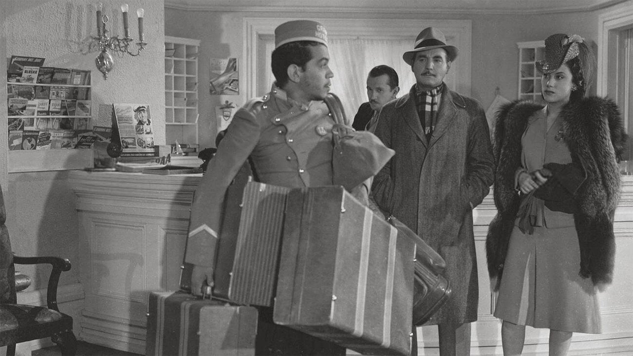 Cena do filme O Grande Hotel