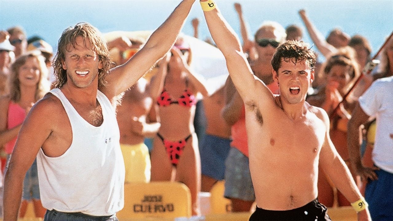 Cena do filme Os Reis da Praia