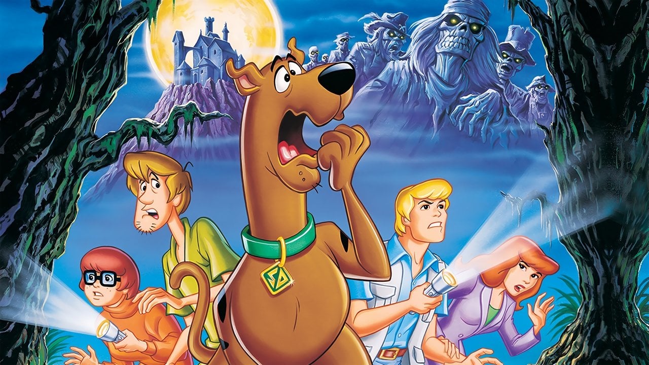 Cena do filme Scooby-Doo na Ilha dos Zumbis