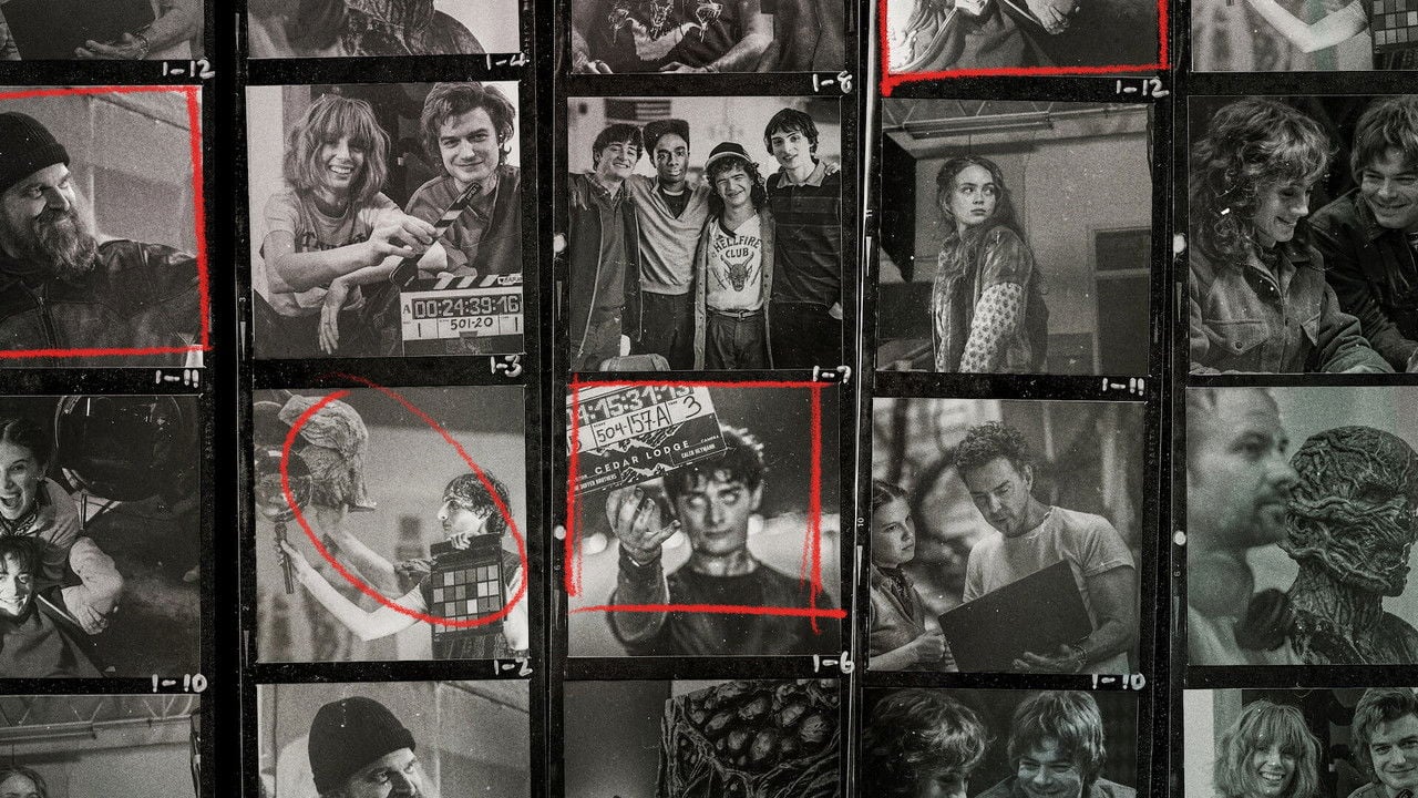 Cena do filme A Última Aventura: Nos Bastidores de Stranger Things 5