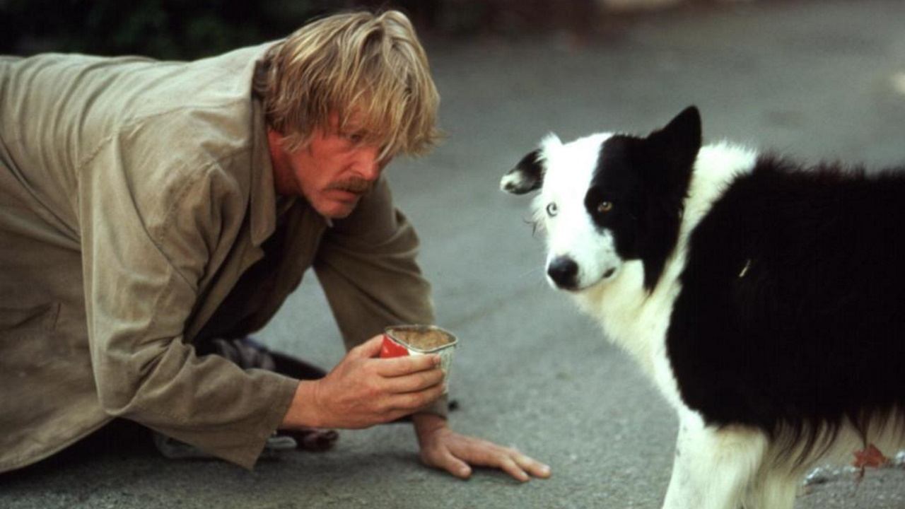 Cena do filme Um Vagabundo na Alta Roda