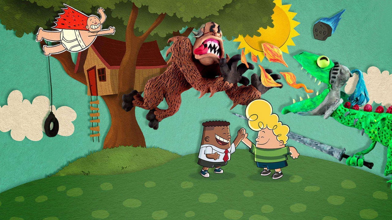 Cena do filme O Épico Episódio Interativo do Capitão Cueca