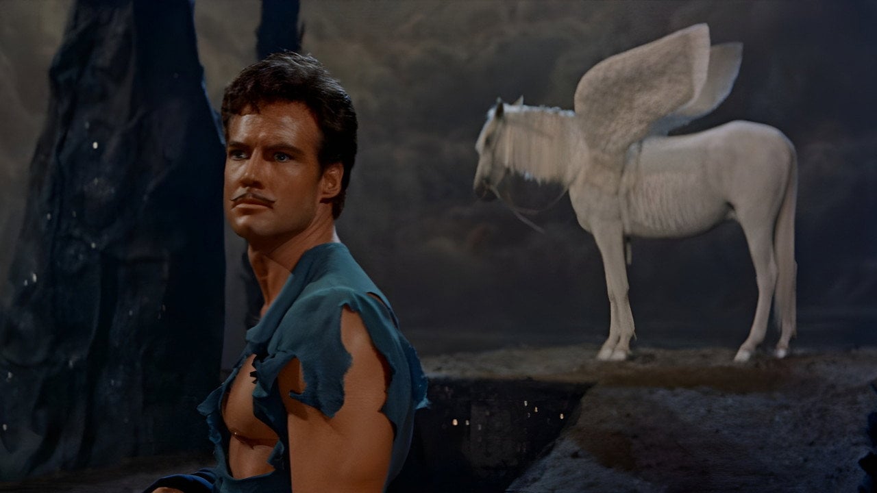 Cena do filme As Aventuras do Ladrão de Bagdad