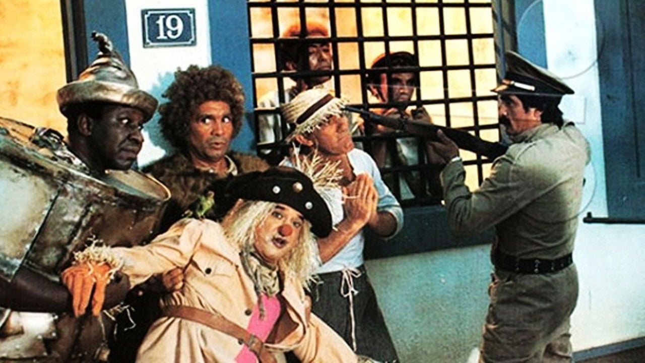 Cena do filme Os Trapalhões e o Mágico de Oróz