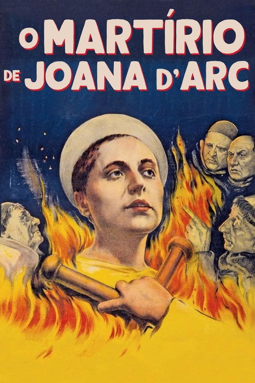 Poster do filme O Martírio de Joana D'Arc