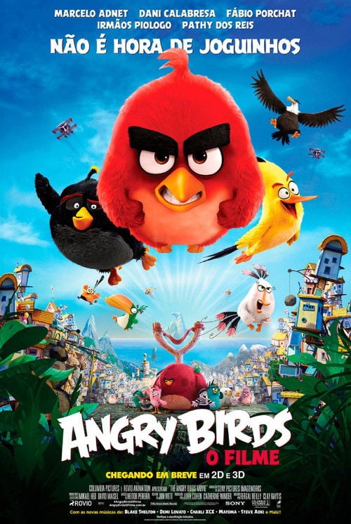 Poster do filme Angry Birds: O Filme