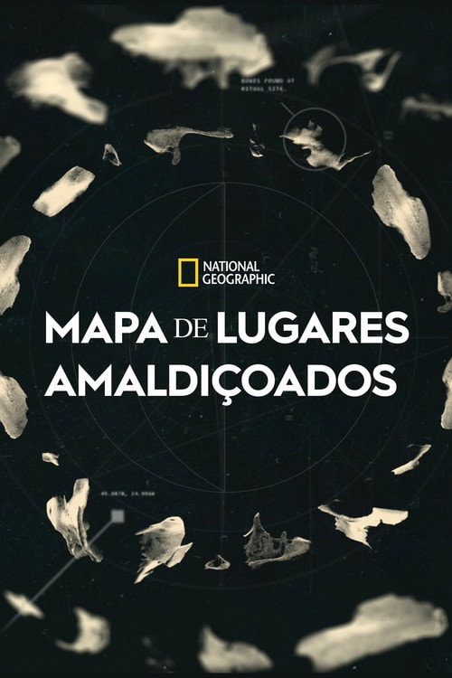 Poster de Mapa de Lugares Amaldiçoados