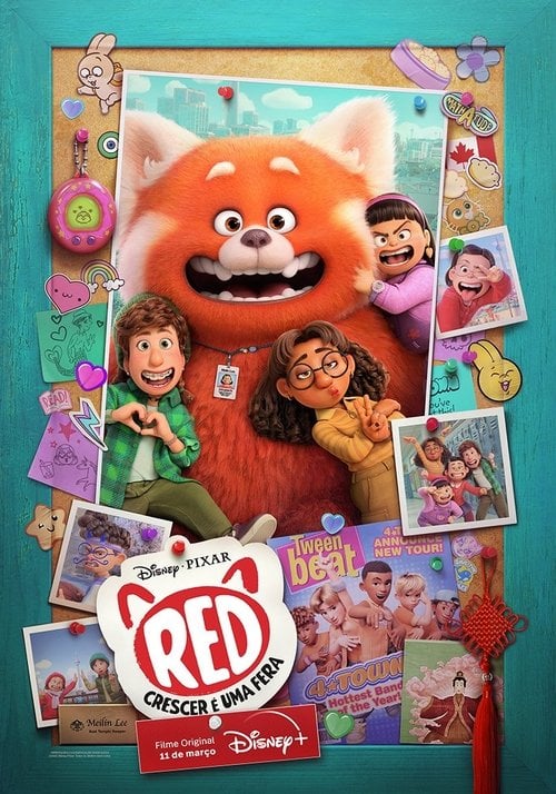 Poster do filme Red: Crescer é Uma Fera