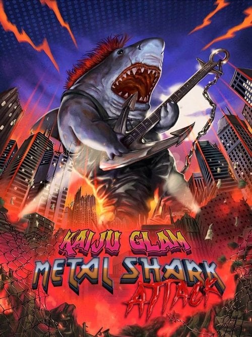 Poster do filme Kaiju Glam Metal Shark Attack